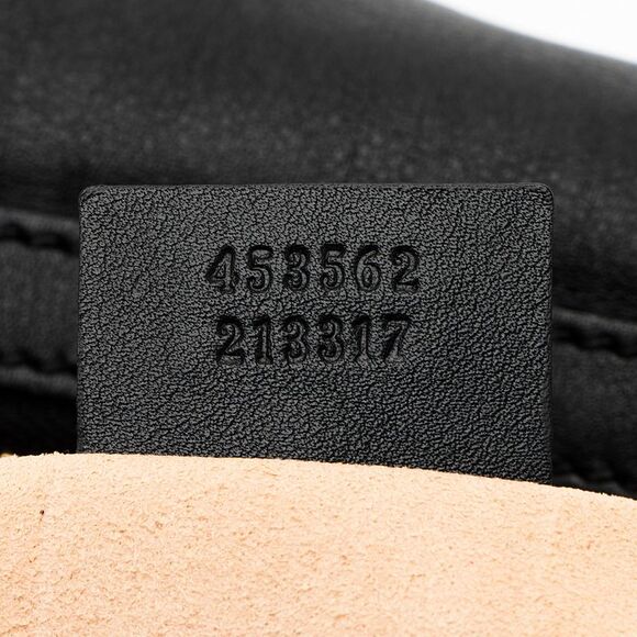 Gucci GG Embossed Calfskin Apollo Shoulder Bag